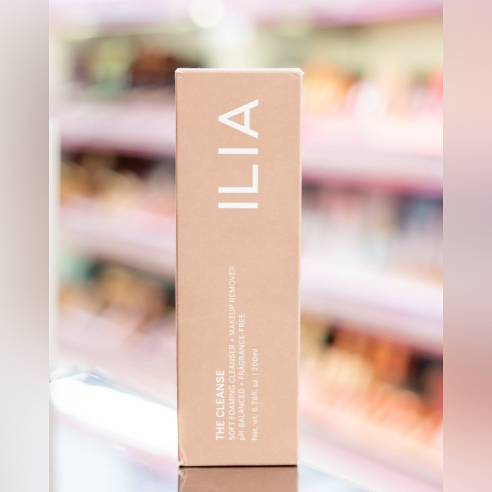 ILIA The Cleanse by ILIA, 6.7oz Soft Foaming Cleanser + Makeup Remover